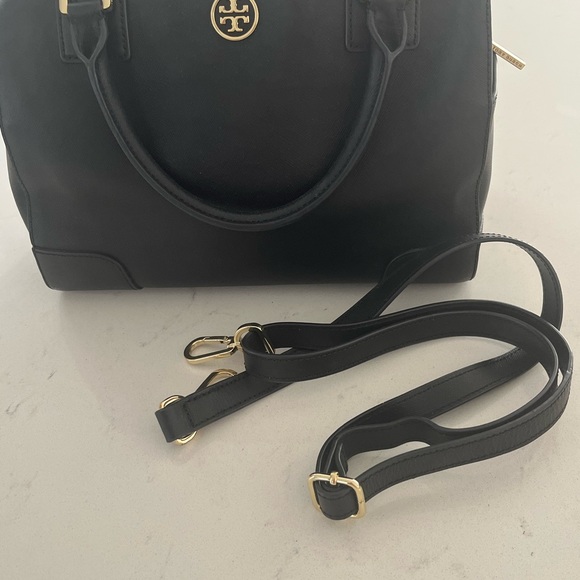 Tory Burch Robinson Middy Satchel - Night Sky - Picture 3 of 6